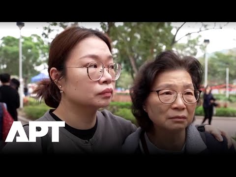 "Everything Has Vanished": Hong Kong Family Returns to Site of Deadly Blaze | APT