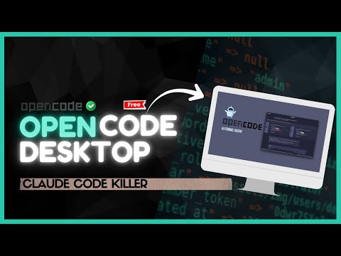 OpenCode Desktop App: FREE Open Source AI Coding Agent (Better Than Claude Code?)