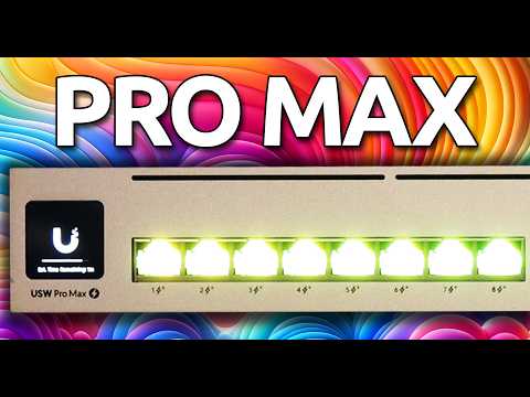 UniFi Pro Max Switches - Now With Etherlighting!™