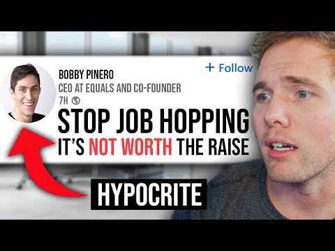HYPOCRITE CEO - "STOP JOB HOPPING, ITS NOT WORTH THE RAISE YOU CAN GET"