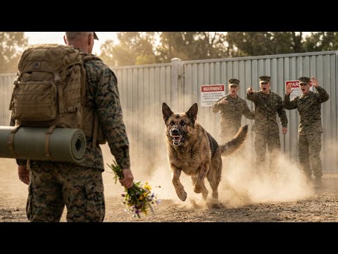 No Soldier Could Tame This Wild German Shepherd — Then an Old Marine Did Something Incredible!