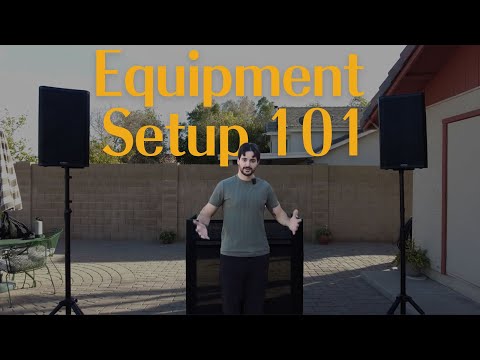 DJ Equipment For Mobile Events - Full Setup Video