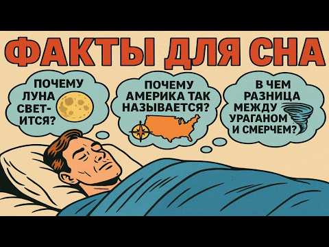 Удивительные факты и тайны, чтобы быстро уснуть