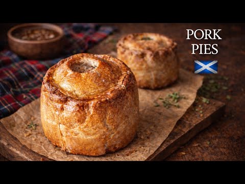 Traditional Pork Pies Recipe & Ploughman's lunch | Step by step