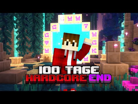 Ich habe 100 Tage in Minecraft Hardcore um das neue End zu verlassen | LarsLP