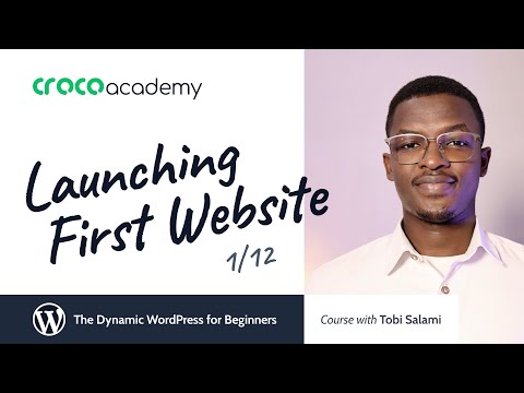 Launching First Website on WordPress | Crocoblock Academy