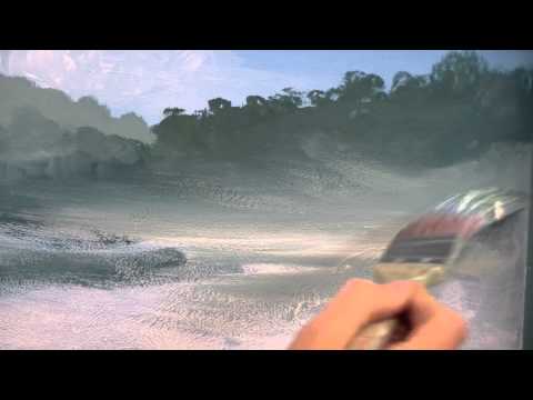 How To Paint Distant Islands And Hills