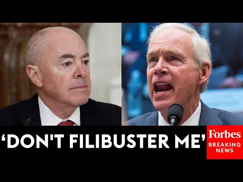 BREAKING: Ron Johnson Relentlessly Grills Sec. Mayokas On The Southern Border: 'It's A Travesty'