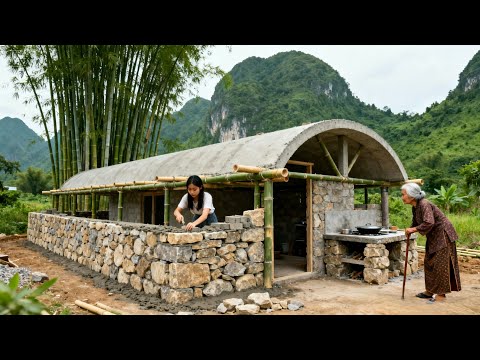 A Kind Talented Woman Quietly Build a House for a Poor Old Woman: Miracle in Everyday Life