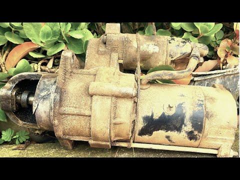 Repairing a Severely Burnt 24V Starter Motor 🔥 | Repairing Serious Malfunctions from A to Z
