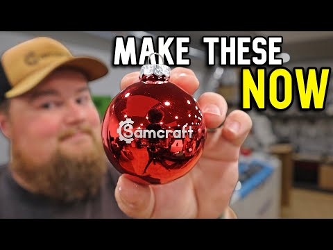 The Ultimate Setup for Laser Engraving Glass Ball Ornaments