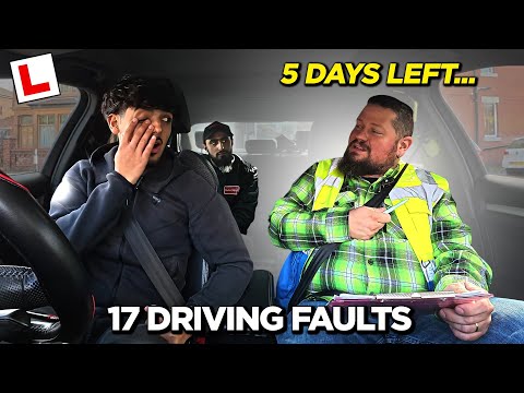 He FAILED His Driving Mock Test TERRIBLY 😭 | Only 5 Days Left