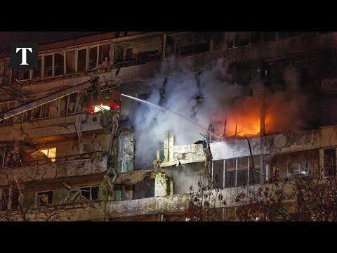 LIVE: Six Killed in Russian Strikes on Kyiv