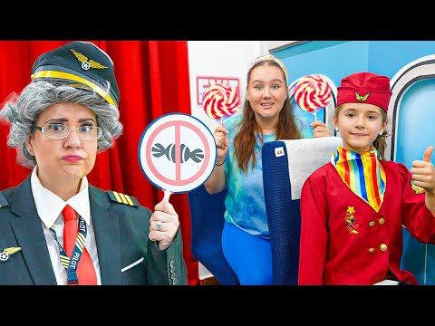 Ruby and Bonnie Airplane adventures for kids