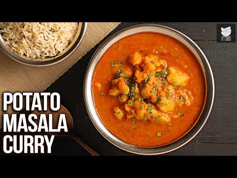 Potato Masala Curry | How To Make Potato Masala Curry At Home | Aloo Ki Sabzi | Chef Varun