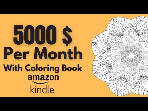 How to Make More Than 5K With Mandala Coloring Book in Amazon KDP