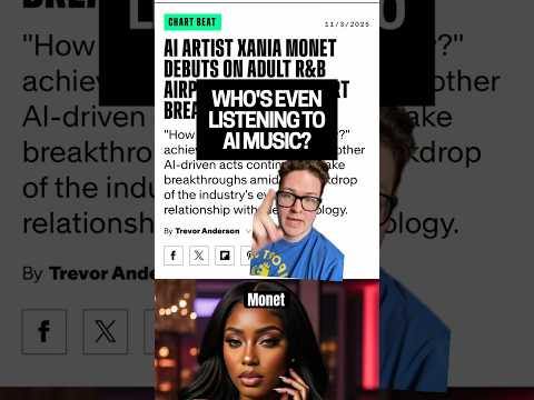 Do people *really* want AI music? The stats say otherwise #aiartists #aimusic #aiinfluencers