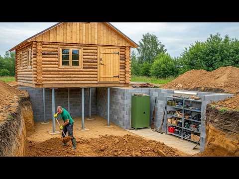 This man is building a secret underground bunker that even the government will never find!