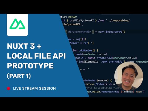 Build with Ben: Use Local Files with Nuxt 3 (Part 1)