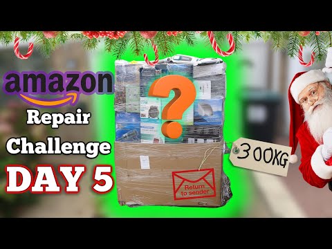 FIXING AMAZON RETURNS PALLET | DAY 5 2025 ADVENT Challenge