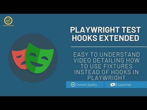 Playwright - Turn your hooks into fixtures