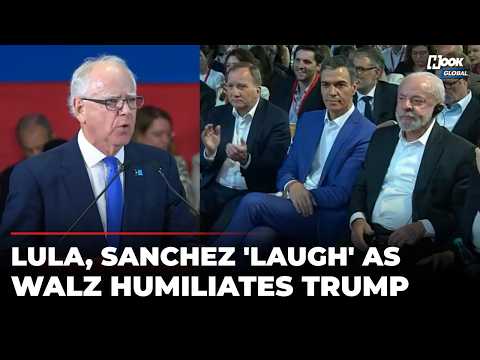 Lula, Sanchez Watch As Minnesota Guv Tim Walz Humiliates Trump: 'Wannabe Dictator' | World News