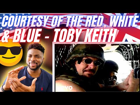 🇬🇧BRIT Reacts To COURTESY OF THE RED WHITE & BLUE - TOBY KEITH!