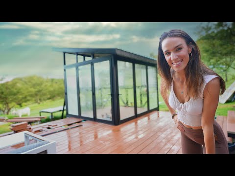 FINISHING OUR 100% GLASS HOUSE!