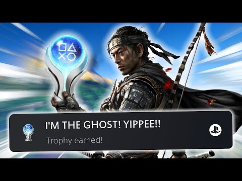 I STILL Haven't Played Ghost Of Tsushima... So Lets Get The Platinum!