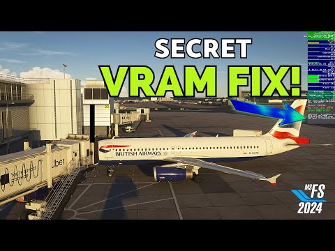 Fix High VRAM Usage in MSFS2024 with These Hidden Settings!