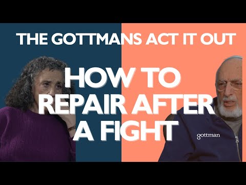 How to Heal and Process a Fight - The Gottmans Act it out
