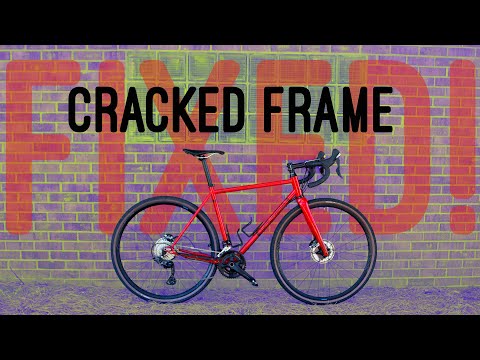 Broken Chumba Terlingua Gravel Bike Rebuild - Cracked Frame