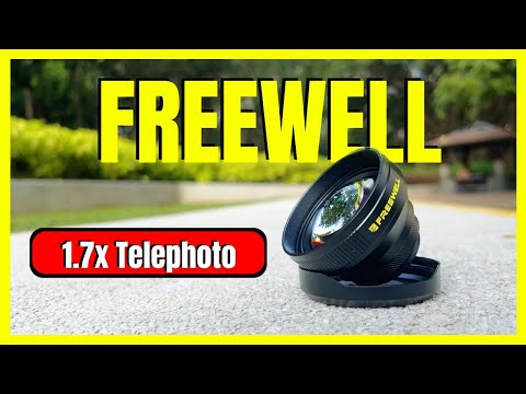 FREEWELL 1.7x Telephoto Lens |  Review | Best Zoom Lens for Mobile Filmmaking.