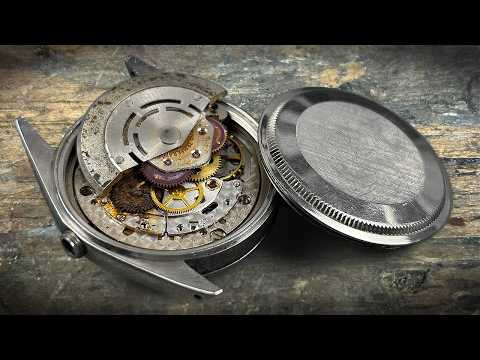 Rusted Rolex Resurrected from Ruin