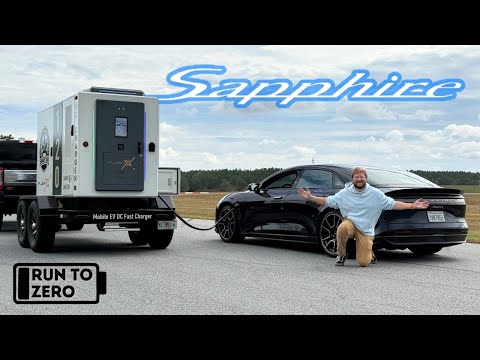 Lucid Air Sapphire Driven To Dead! This Could Be The Run To Zero Benchmark