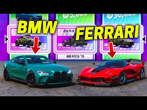 Forza, But Wheelspins Choose Our Cars…