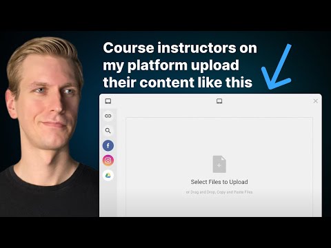 File & Image Uploads For Your LMS (React / Next.js Guide)