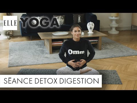 30 minutes of yoga for good digestion┃ELLE Yoga