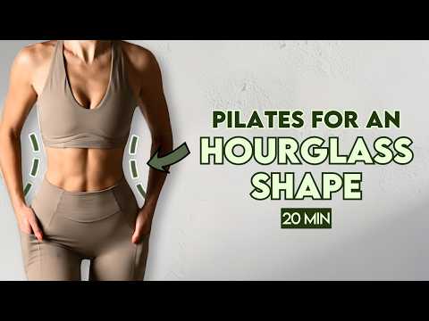 Hourglass Shape Pilates | 20 Min Pilates at Home | Lilly Sabri