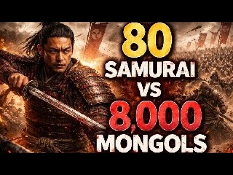 80 Samurai vs 8,000 Mongols | The Battle of Tsushima