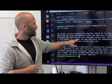 CHATGPT API and PYTHON - Hands on Class