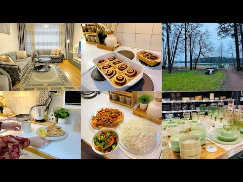 Quiet Winter Daily Life in Finland| Slow Living Cooking & Baking | Silent Vlog