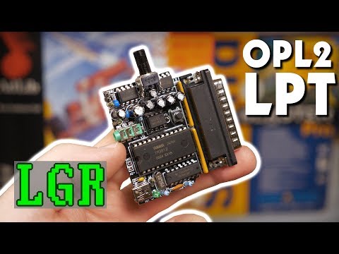 AdLib Sound Card Over Parallel! The OPL2LPT