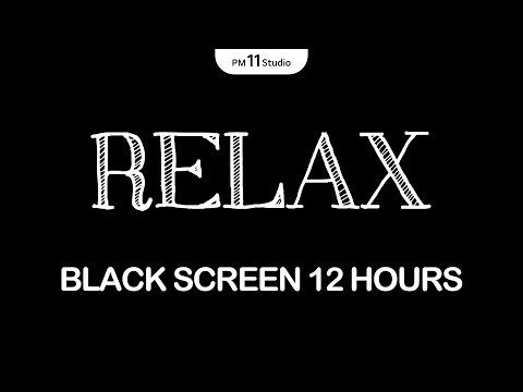 Relaxing Sleep Music for Stress & Anxiety Relief | Sleeping Music for Deep Sleeping | Black Screen