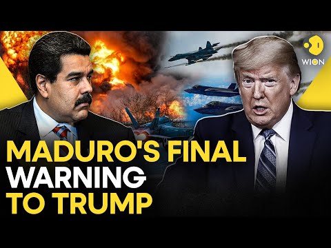 US–Venezuela Clash LIVE: Maduro Issues Big ULTIMATUM To Trump As American Warships Move In | WION