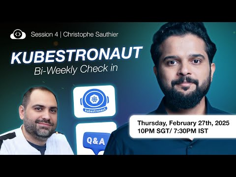 Kubestronaut Check-in #4: Learn from Christophe Sauthier (CNCF)