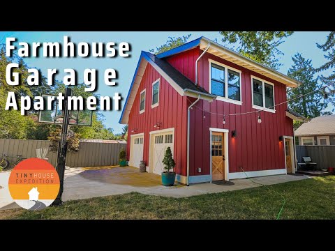 Is it a Tiny Barndominium or Garage Apartment?? 500 Sqft Home Tour