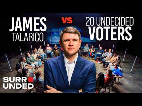 1 Texas Democrat vs 20 Undecided Voters | Surrounded