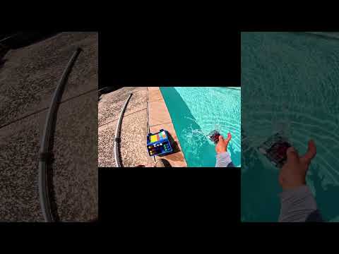 Part 3 Drain and clean POV  #asmr #poolcleaner #pool #poolguy #diy #poolmaintenance