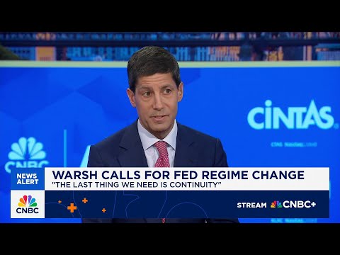 Kevin Warsh: The 'credibility deficit' lies with the incumbents that are at the Fed